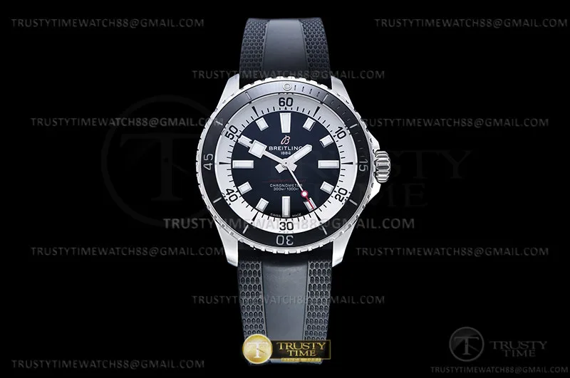 BSW0515C - Superocean 42mm Blk SS/RU Black BLS Asia 2824