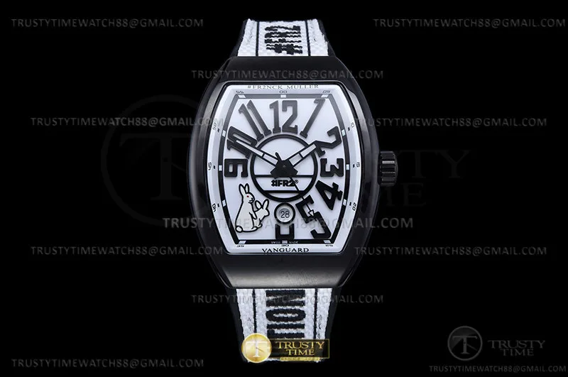 FM191 - Vanguard Uomo FR2 PVD/RU Wht/Num ABF A2824