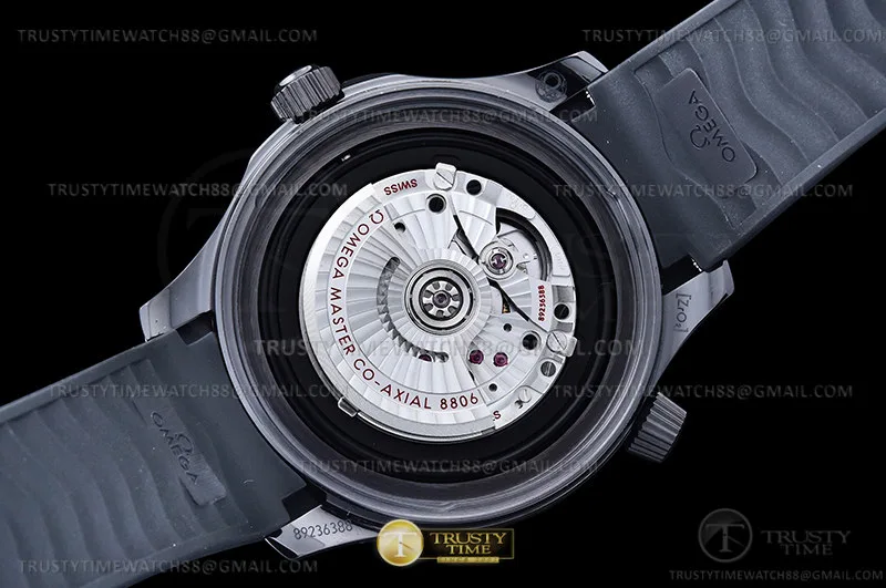 OMG0824 - Seamaster 300m 43.5mm CER/RU All Black VSF Asia 8806
