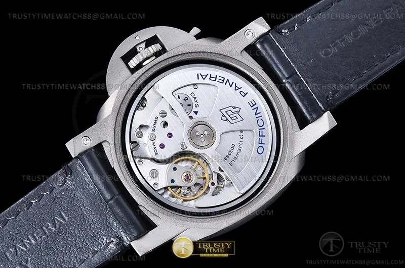 PN1279VLE - PAM1279 Lum. GMT TI/LE Blue VSF P9011