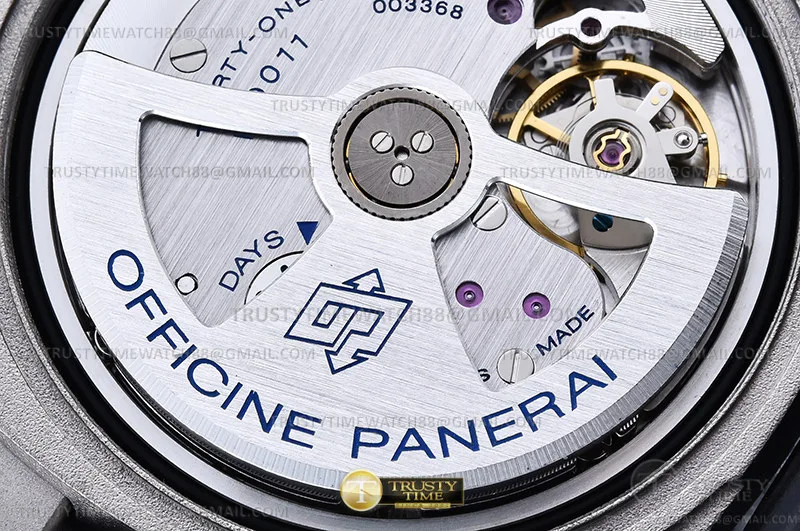PN1279VLE - PAM1279 Lum. GMT TI/LE Blue VSF P9011