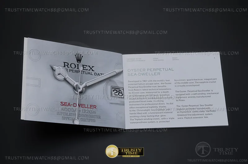 ROLBOX009 - Rolex Boxset 1:1 Version with Booklets & Cards