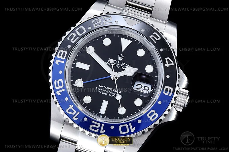 ROLGMT0295B - GMT II 126710 Oys 904L SS/SS V6 GMF SH3285 CHS