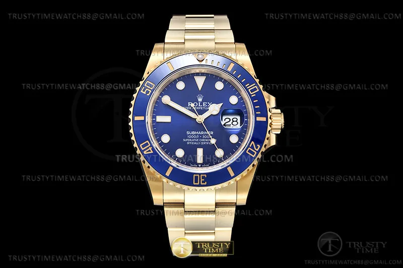 ROLSUB0468 - Submariner 126618LB YG/YG Azul VSF VS3235