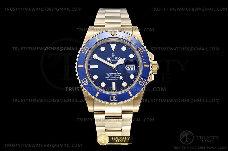 ROLSUB0474A - Submariner 126618LB 904 YG/YG Blue GMF V3 VR3235