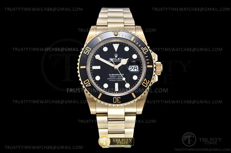 ROLSUB0474B - Submariner 126618LN 904 YG/YG Schwarz GMF V3 VR3235