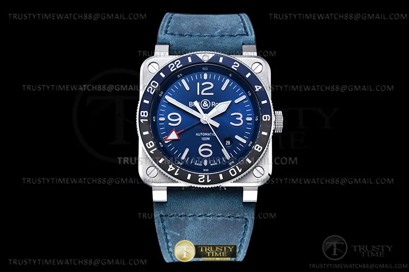 BR137 - Bell Ross BR03-93 Diver 42mm SS/LE Blue WMF A2836