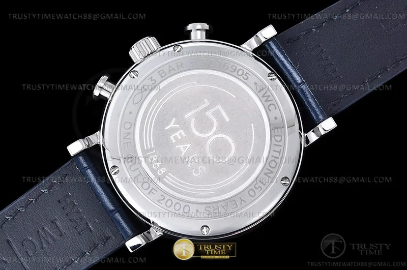 IWC0553A - Portofino Chrono IW3910 SS/LE Wht/Blk Stk TWF A7750