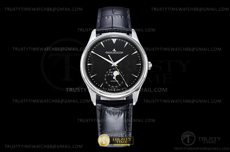 JL207 - Master Ultra Thin Moonphase SS/LE Nero ZF 1:1 MY9015