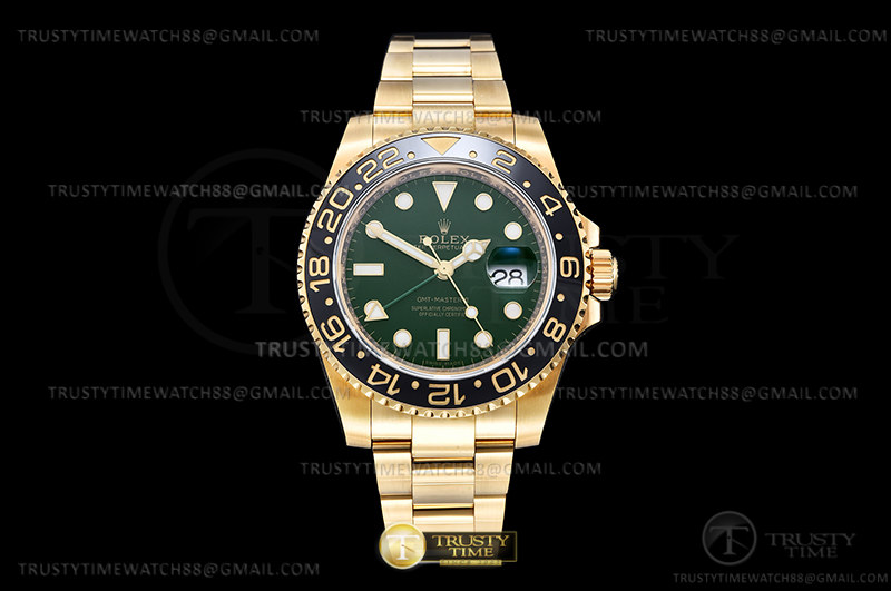 GMT II 116718LN 904 Wrp YG/YG Grn KF VR3186 CHS