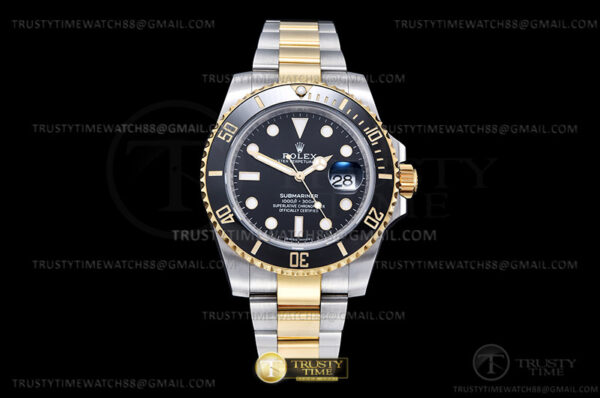 Submariner 116613LN Wrp 904 YG/SS Blk KF VR3135
