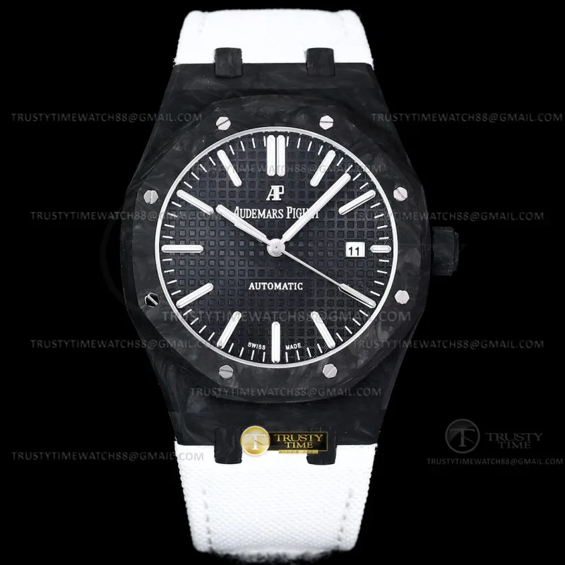 AP0853 - Royal Oak 15400 Wht Blk CAR/NY Black INAF MY9015