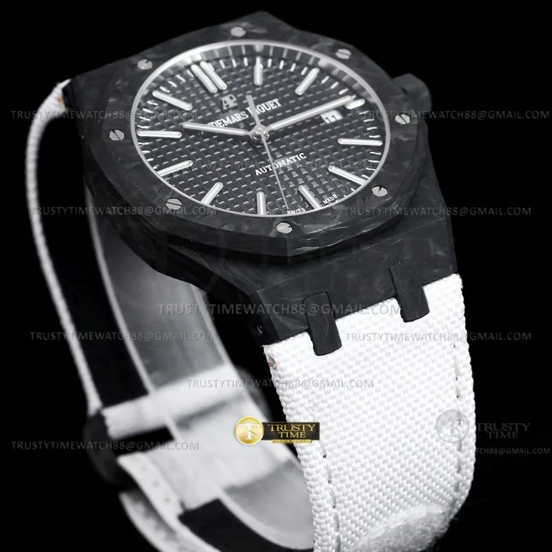 AP0853 - Royal Oak 15400 Wht Blk CAR/NY Black INAF MY9015