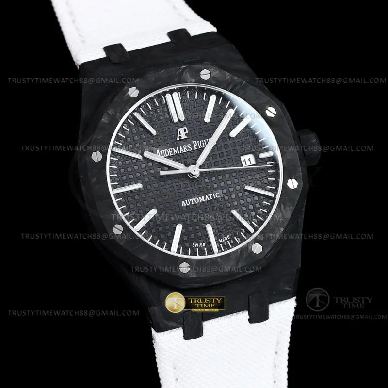 AP0853 - Royal Oak 15400 Wht Blk CAR/NY Black INAF MY9015