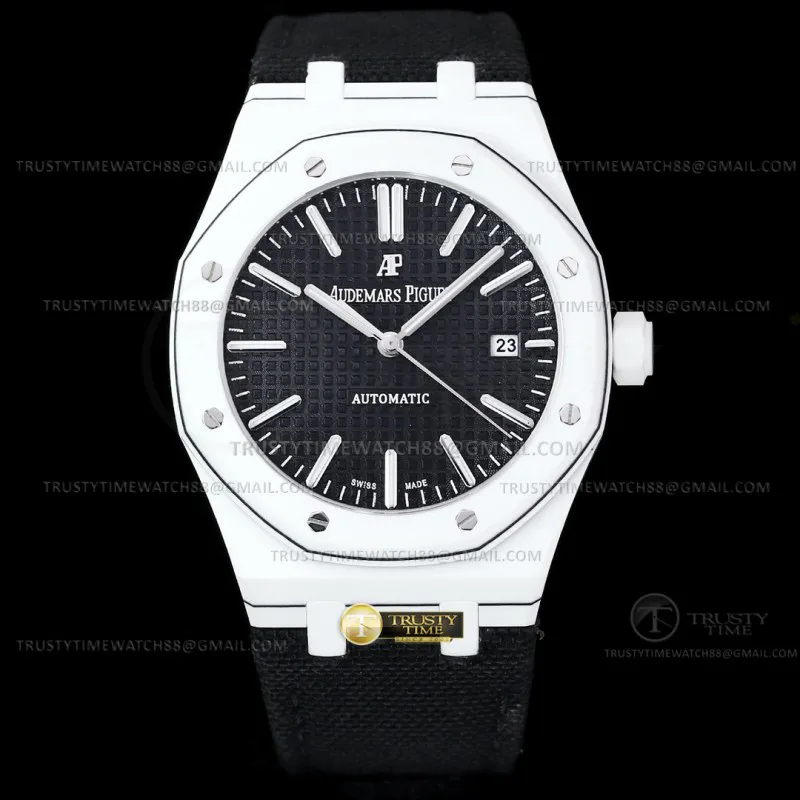 AP0854 - Royal Oak 15400 Blk Wht CAR/NY Black INAF MY9015