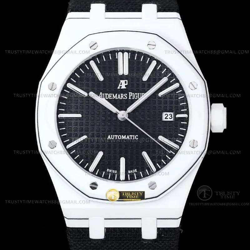 AP0854 - Royal Oak 15400 Blk Wht CAR/NY Black INAF MY9015