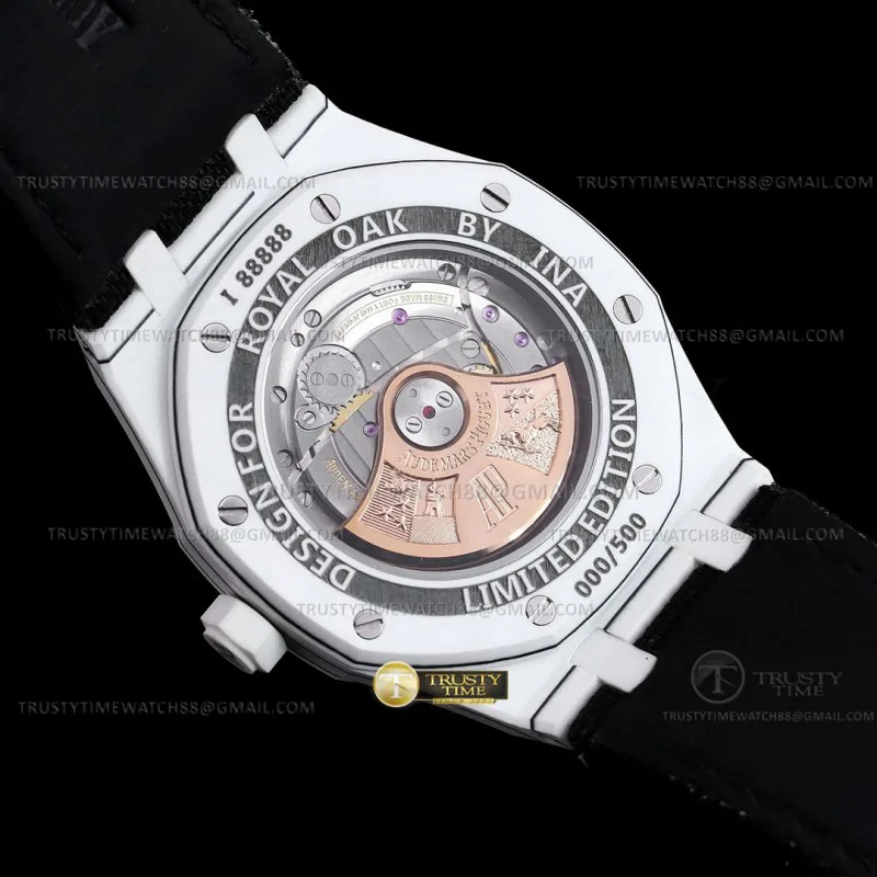 AP0854 - Royal Oak 15400 Blk Wht CAR/NY Black INAF MY9015