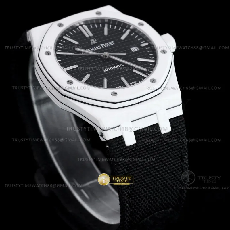 AP0854 - Royal Oak 15400 Blk Wht CAR/NY Black INAF MY9015