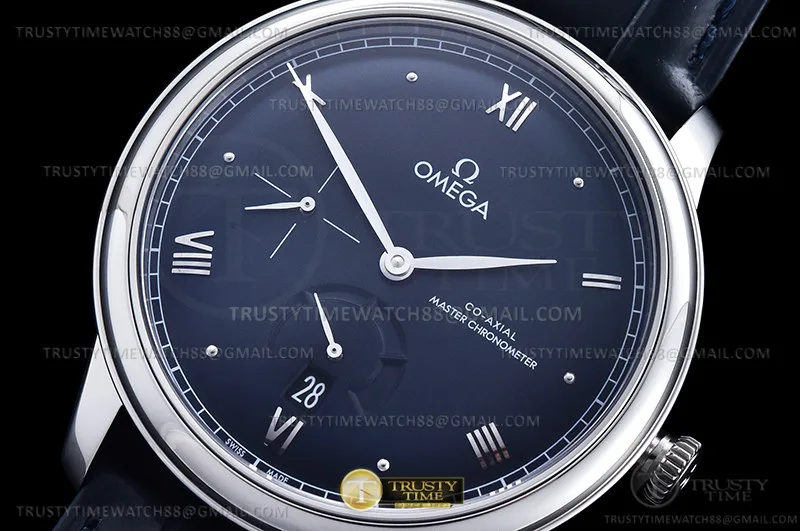OMG0831C - De Ville Prestige Power Reserve SS/LE Blue MKF A8810
