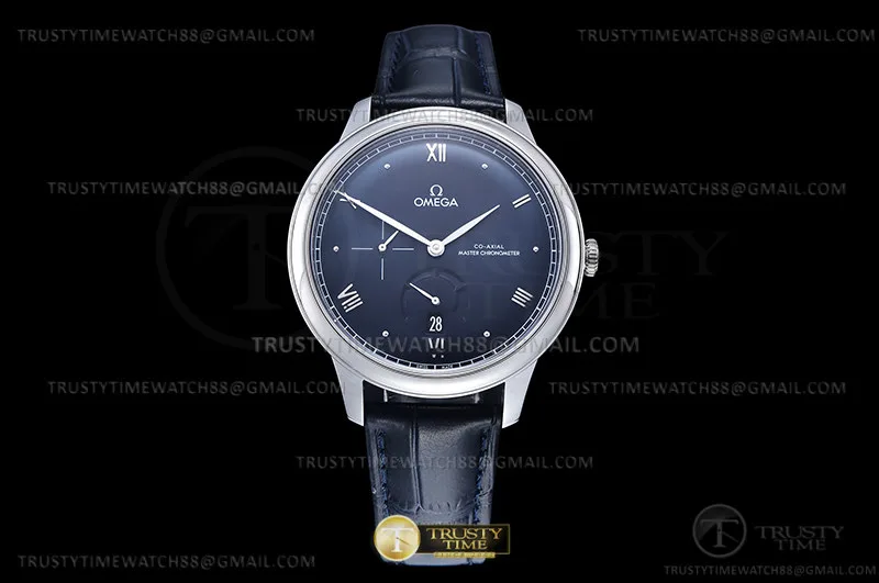 OMG0831C - De Ville Prestige Power Reserve SS/LE Blue MKF A8810