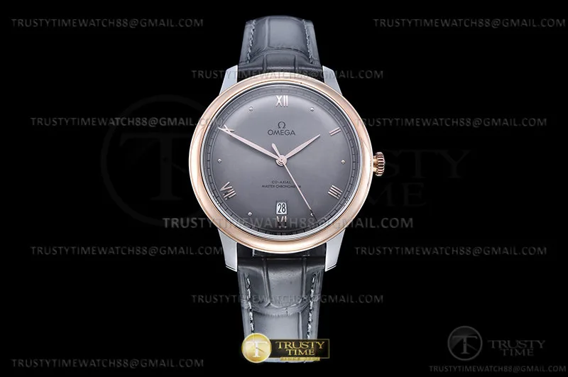 OMG0833G - De Ville Prestige RG/SS/LE gris/Rm MKF A8800