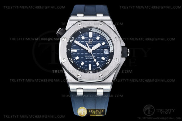 Royal Oak Offshore Diver 15720 SS/RU Blau APF A4308