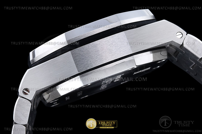 AP ROO Chronograph SS/SS Wht/Silv/Num APF 7750 Mod - immagine 11