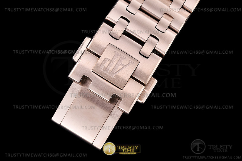 AP ROO Chronograph RG/RG marrone/Num APF A3126 Mod - immagine 8