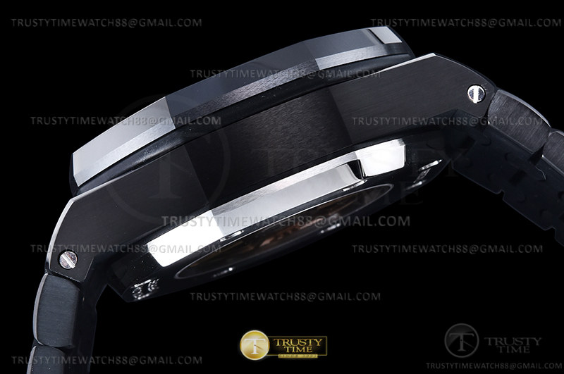 AP ROO Chronograph DLC/DLC Black/Dot APF 7750 Mod - Image 12