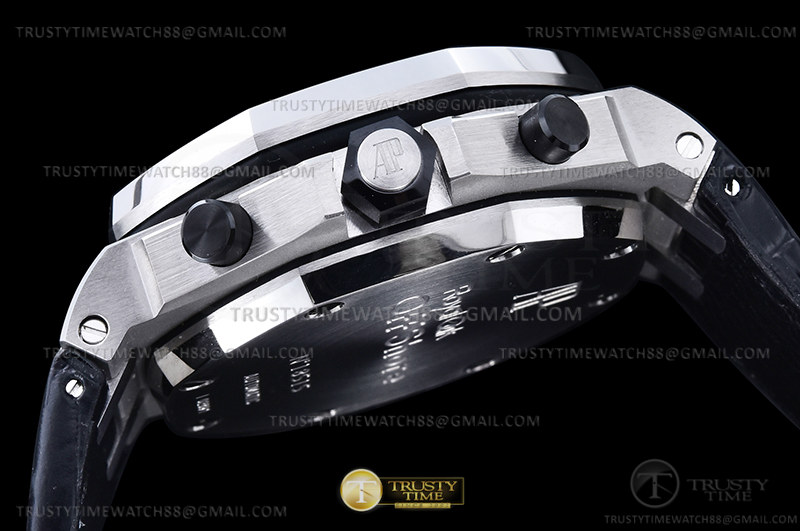 AP ROO Chronograph SS/LE Blk/Num APF 7750 Mod - immagine 8