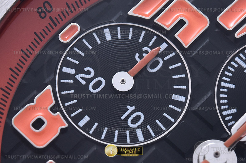 AP ROO Chronograph SS/LE Blk/O-Num APF 7750 Mod - Image 9