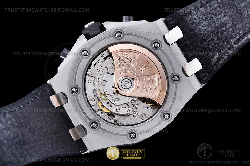 AP ROO Chronograph SS/LE Blk/O-Num APF 7750 Mod - Image 18