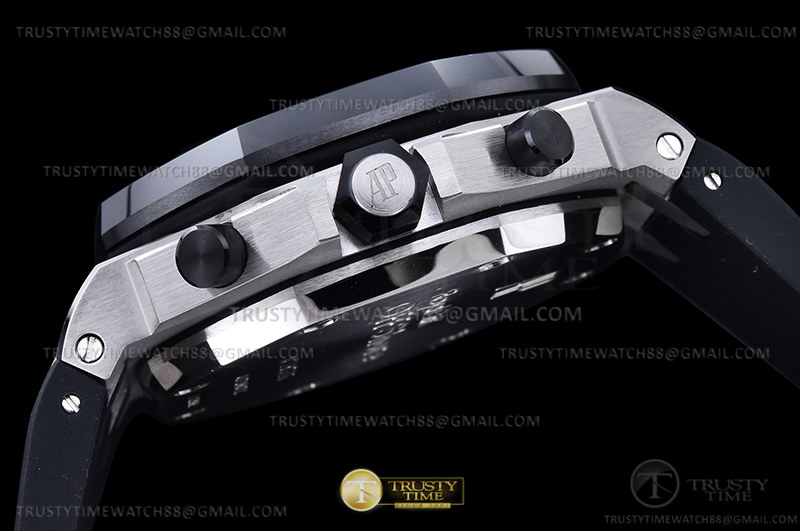 AP ROO Chronograph CER SS/RU Grey/Num APF 7750 Mod - Image 8