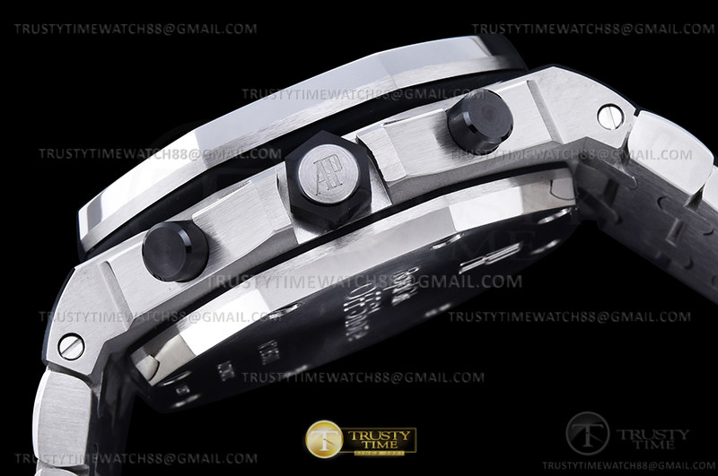 AP ROO Chronograph SS/SS Grau/Num APF 7750 Mod – Bild 10