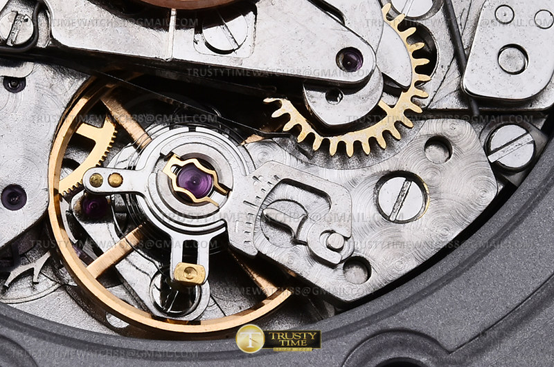 AP ROO Chronograph SS/SS Grau/Num APF 7750 Mod – Bild 16
