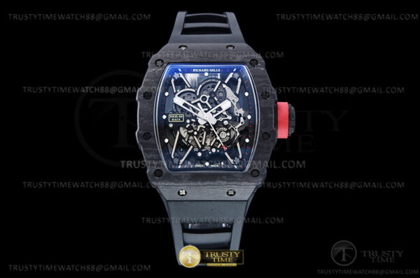 RM35-02 Rafael Nadal Blk/Blk FC/VRU ZF V5 Miyota Mod