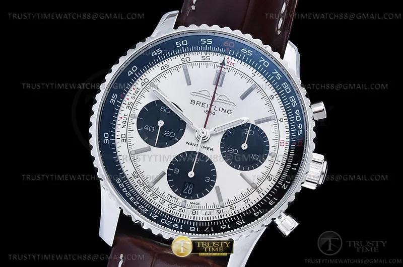 BSW0517C - Navitimer B01 Chrono 43mm SS/LE Silv OXF A7750