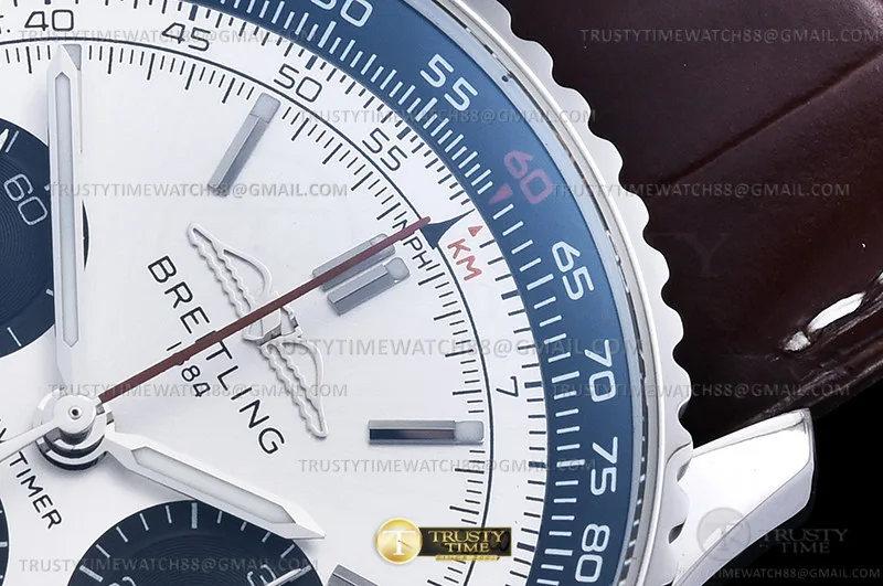 BSW0517C - Navitimer B01 Chrono 43mm SS/LE Silv OXF A7750