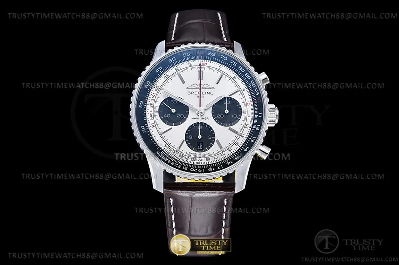BSW0517C - Navitimer B01 Chrono 43mm SS/LE Silv OXF A7750