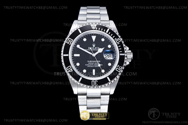 ROLSUB0478A - Sub 16610LN 904L Re SS/SS Schwarz ARF V2 SH3135