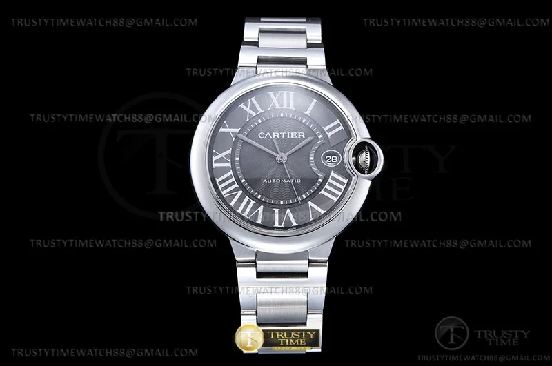 CAR0576C - Ballon Bleu Mens 40mm SS/SS Black CHF A2824 Mod