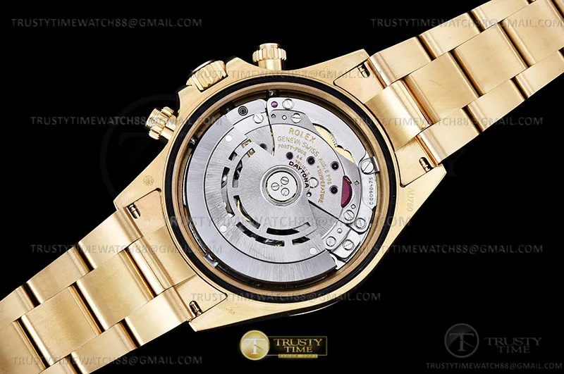 ROLDYT0447A - Daytona 116508 904L YG/YG Wht/Stk QF V3 SH4130