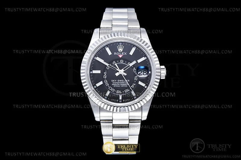 ROLSKD026A - Skydweller 326934 SS/SS Black BLS Asia 2813
