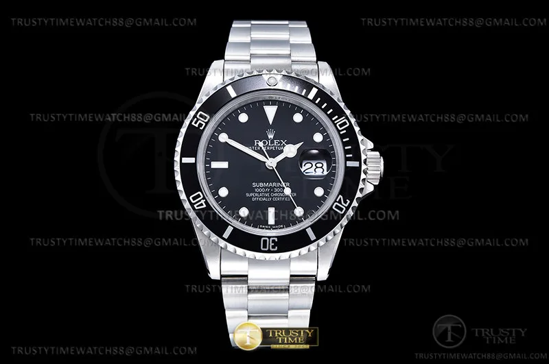 ROLSUB0480A - Sub 16610LN Re SS/SS Black BPF VR3135
