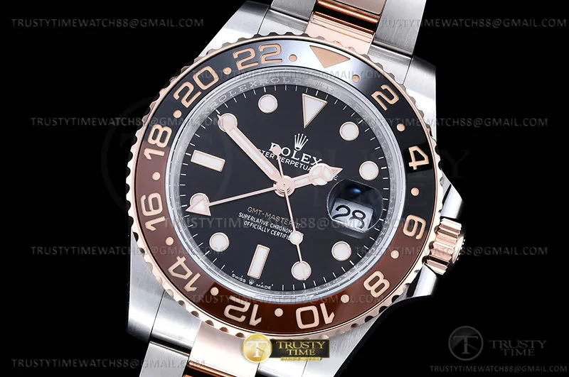ROLGMT0307A - GMT II 126711CHNR 904 RG/SS Blk ARF SH3285 CHS
