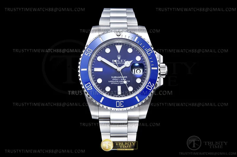 ROLSUB0485E - Submariner 116619LB SS/SS Blau FCF VR3135