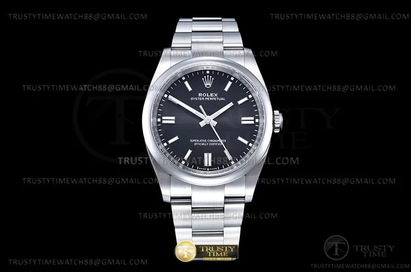 ROYP032 - Oyster Pert 36mm 904 126000 SS/SS Black Clean VR3230