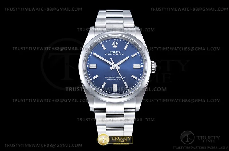 ROYP035 - Oyster Pert 36mm 904 126000 SS/SS bleu Clean VR3230