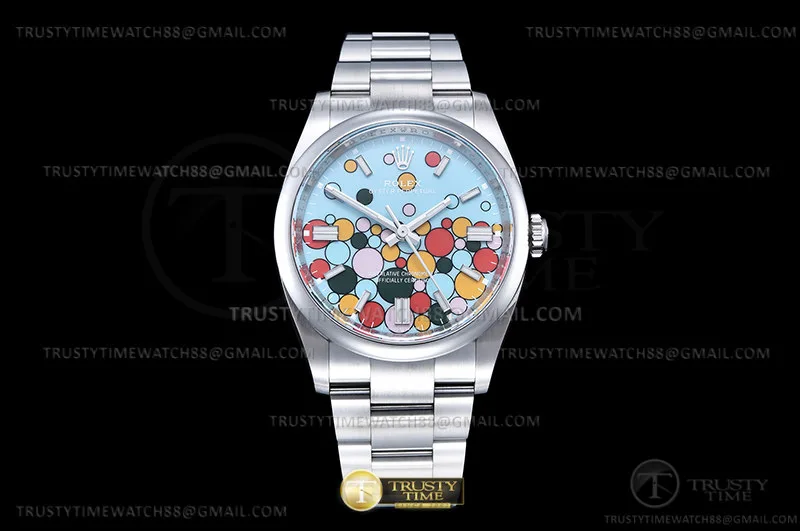 ROYP036 - Oyster Pert 36mm 904 126000 SS/SS Bubbles Clean VR3230
