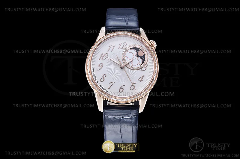VC0193A - Egerie Moonphase 8500F RG/LE bianco NNF A1088
